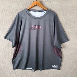 EKU Eastern Kentucky Colonels Shirt Mens 3XL Grey Red Russel Athletic‎ NCAA